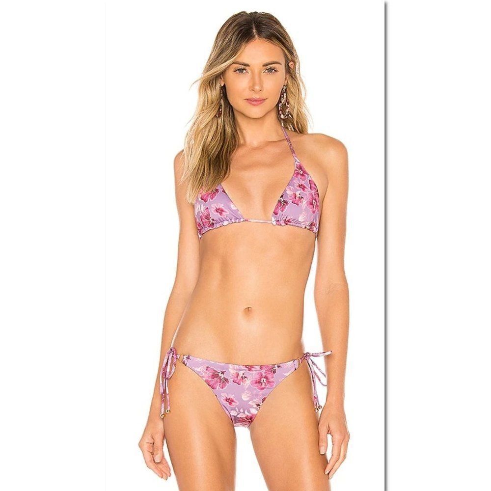 NWT Revolve Boamar Suzy Tie Side Bottom in Tropical - Small